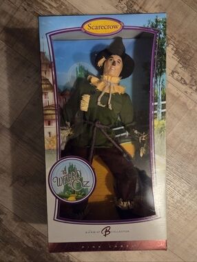 Barbie Collector The Wizard of Oz Scarecrow Doll - Green
